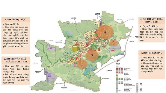 Bản đồ quy hoạch thành phố Buôn Ma Thuột 2