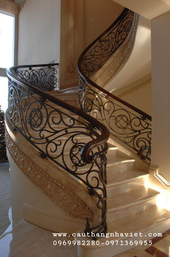 Cầu thang sắt mỹ thuật – Sự lựa chọn hoàn hảo nâng tầm không gian nội thất